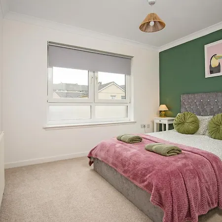 2br Flat Free Parking Near Hampden And O2 Academy Apartamento Glasgow
