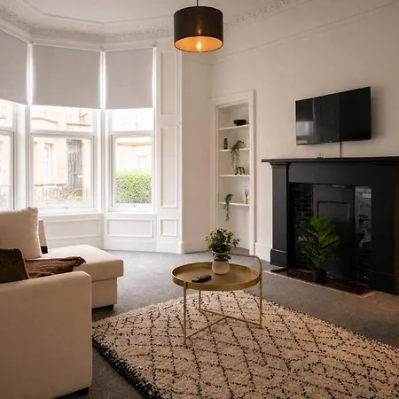 Apartmán 2br Flat West End Near Kelvingrove And Centre *