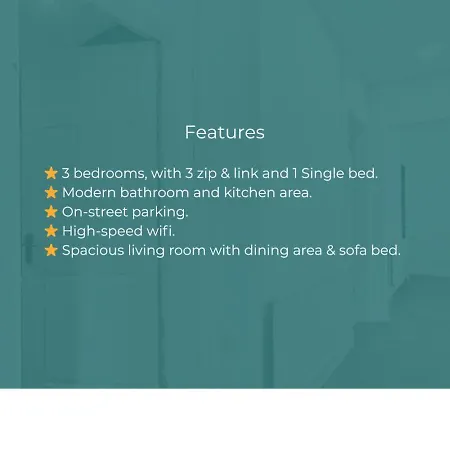 Charming 3 Bdr Near Glasgow-sleeps 8-parking בית נופש גלאזגו