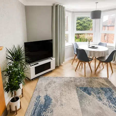 Appartamento Stylish 2 Bdr In - Sleeps 4 - Free Parking Glasgow