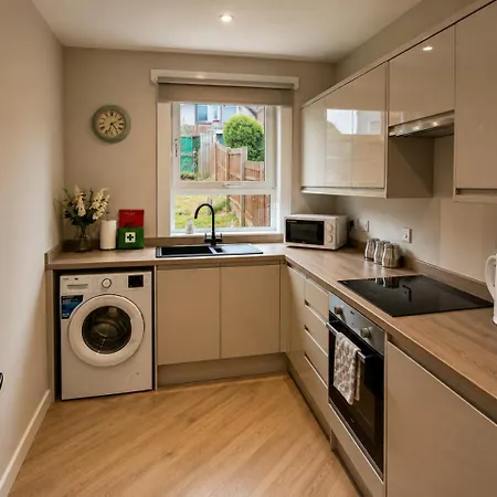Appartamento Stylish 2bdr In - Sleeps 5 - Free Parking Glasgow