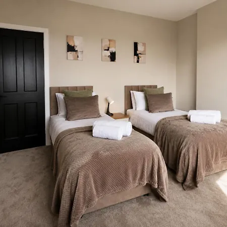Stylish 2bdr In - Sleeps 5 - Free Parking Appartamento *