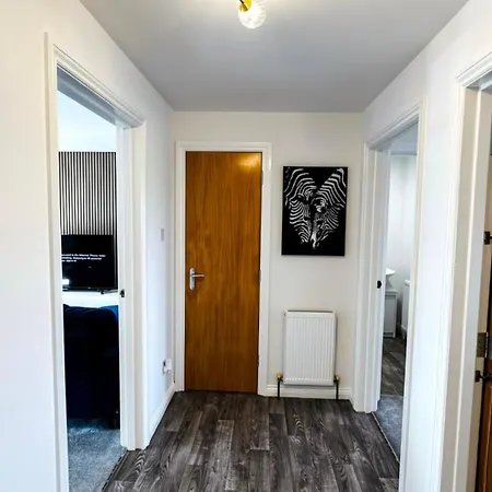 Apartament Cosy Glasgow Base With Free Parking & En-Suite