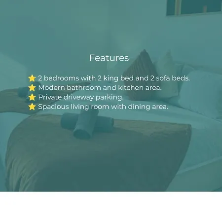Gorgeous 2-bedroom House In - Sleeps 6 * Glasgow