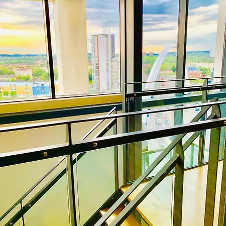 Centre - The Penthouse With Riverviews - Apartmán Glasgow