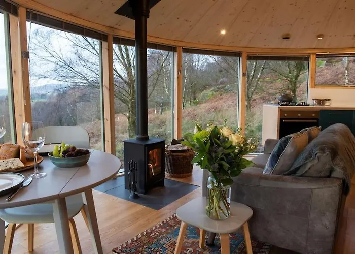 Craigmaddie Muir Roundhouse With Hot Tub Romantic, Luxury, Rural For 2 Near Milngavie Appartamento