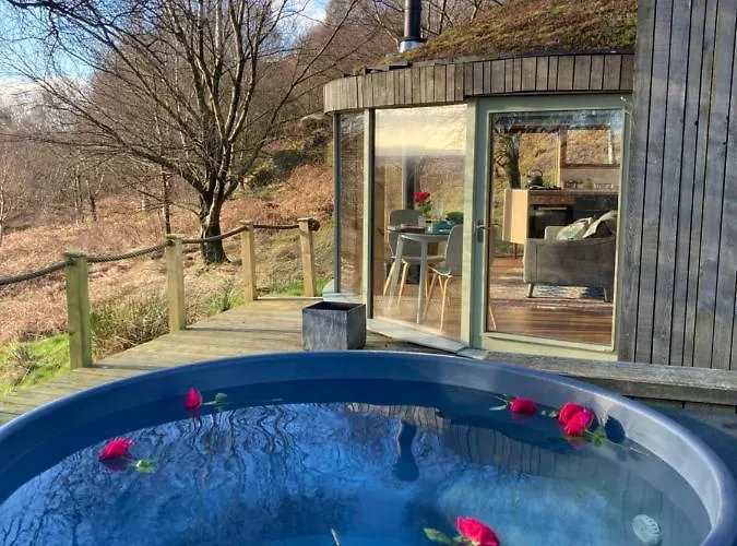 Craigmaddie Muir Roundhouse With Hot Tub Romantic, Luxury, Rural For 2 Near Milngavie Γλασκώβη