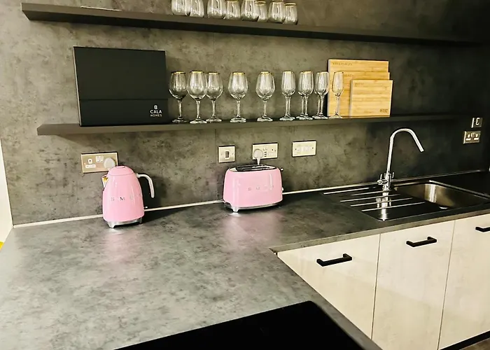 Executive Triplex House, 3 Bedroom 3 Bathrooms 1 Living Kitchen - Huge Terrace For Master Bedroom - Private E Parking Lez Congestion Zone Free - Garden - 5 Mins Drive To Centre Station גלאזגו