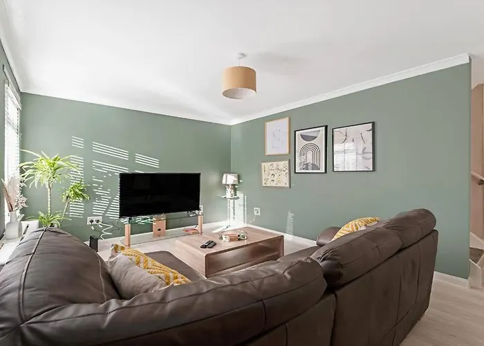 Appartement Stylish 2-bed House Private Driveway Glasgow