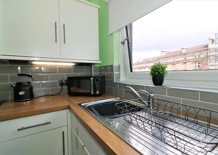 2 Bedroom At Secc Hydro Free Parking * Glasgow