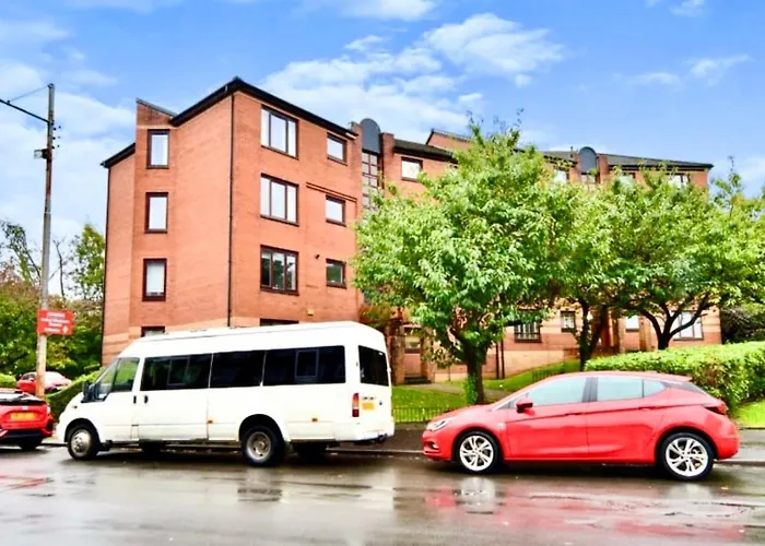 Lägenhet Beautiful & Spacious 2-bed Flat In Centre With Free Parking Glasgow