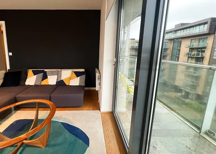 Appartement Riverside Retreat With Spectacular Views Glasgow