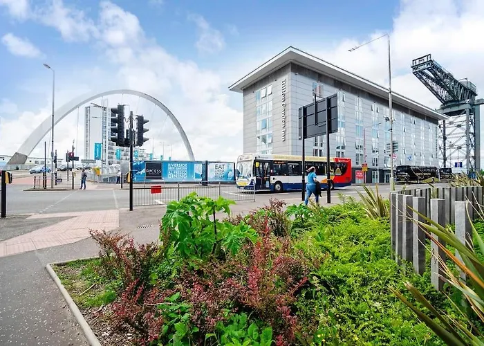 Appartamento Luxury Huge Modern Open Plan 2bedroom Flat - Free Private Parking & Balcony Located At The Ovo Hydro And Sec Centre Glasgow