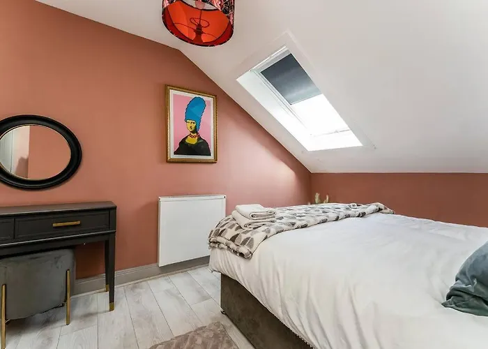 Lägenhet The Rose- Stylish Penthouse 2 Bed Centre With Free Parking & Lift