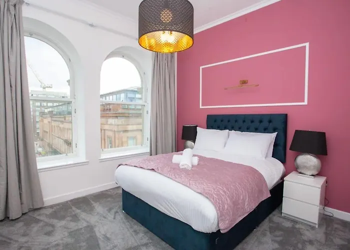 Stunning One Bed With Parking In Centre * グラスゴー