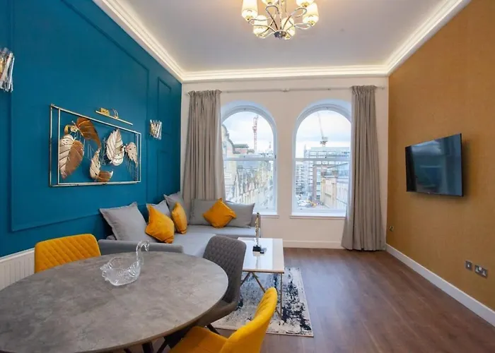Stunning One Bed With Parking In Centre * グラスゴー