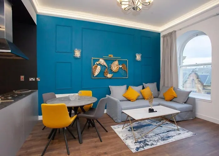Stunning One Bed With Parking In Centre * グラスゴー