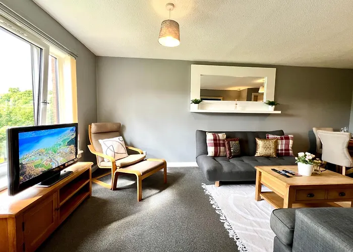 Lejlighed Spacious 2 Bed-flat In - Free Parking