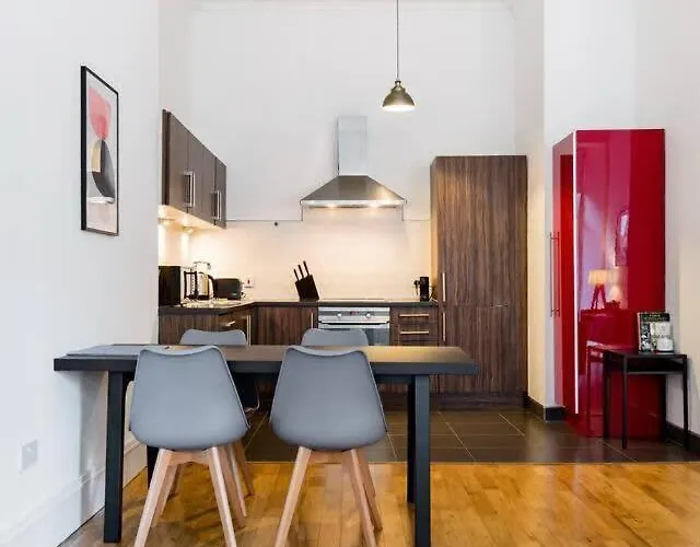 Incredible Contemporary Flat In Heart Of West End アパート グラスゴー