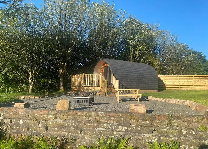 Luxuszelt The Fells - Campsie Luxury Pods With Hot Tub Glasgow