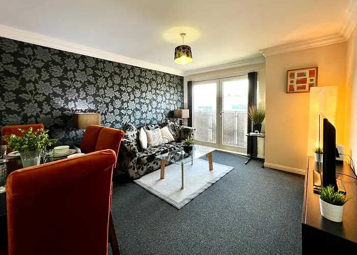 Stylish Modern Flat With Juliet Balcony & Parking * Glasgow