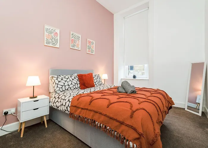 4 Beds - Gateway Getaway With Free Parking Apartamento Glasgow