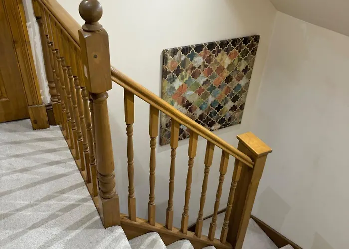 2-bed Sleeps 4 10 Mins To Centre Semesterbostad Glasgow