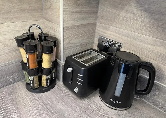 Appartement Modern Flat In Free Parking & Wifi Glasgow