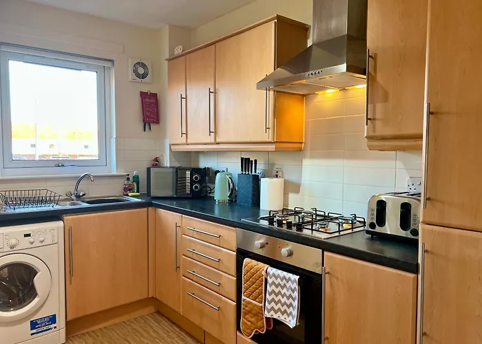 Appartement Sleek & Modern 2br - Easy Access To Centre Glasgow