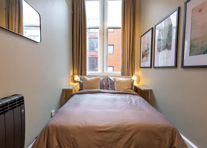 Quiet Centre, King & Sofa Bed Appartamento Glasgow