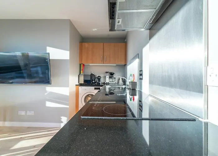 Stylish Finnieston Centre Free Parking Apartman