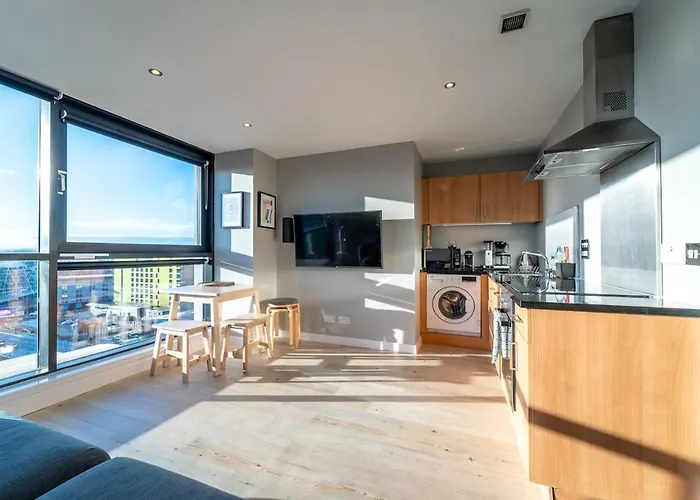 Stylish Finnieston Centre Free Parking Apartman Glasgow