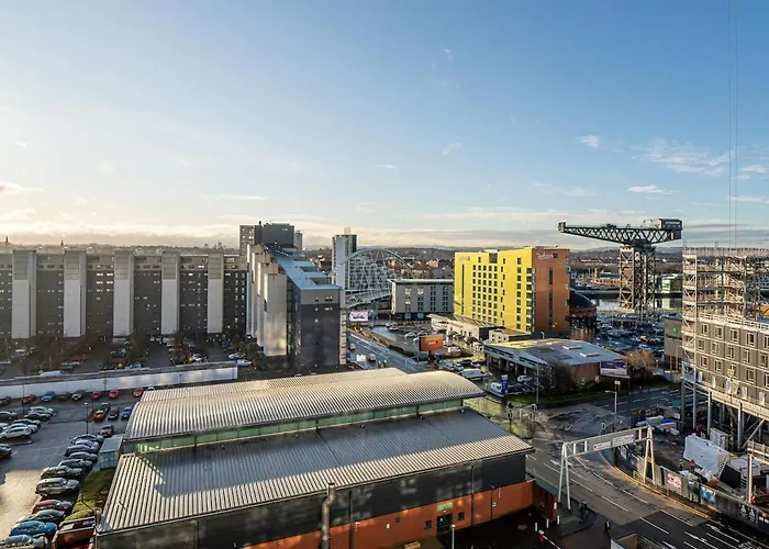 Stylish Finnieston Centre Free Parking Apartman Glasgow