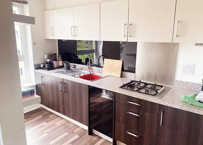 Modern Two Bed With Free Parking Appartement Glasgow