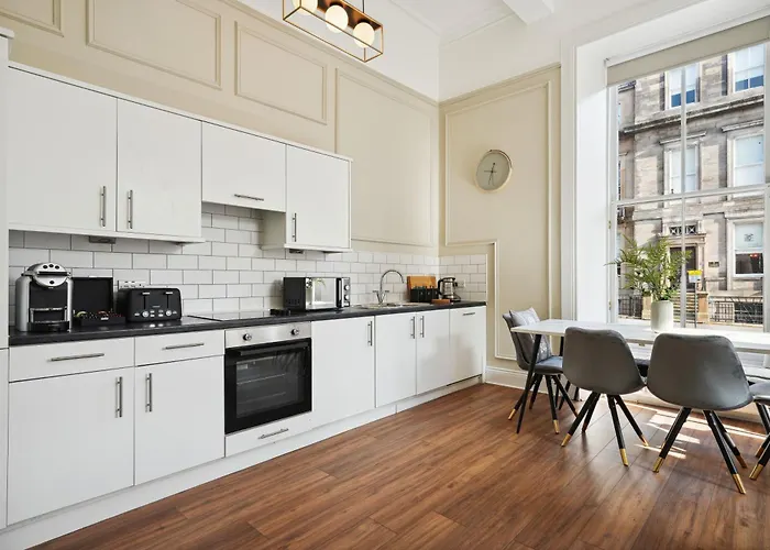 아파트 Elegant 2 Bed Blythswood 글라스고