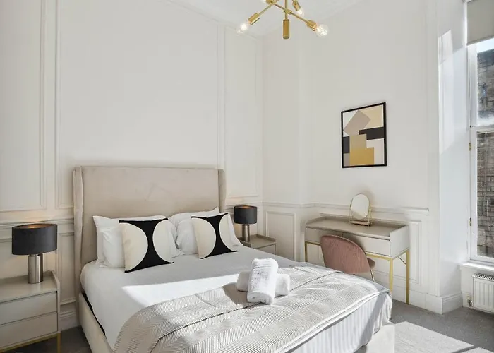 아파트 Elegant 2 Bed Blythswood *