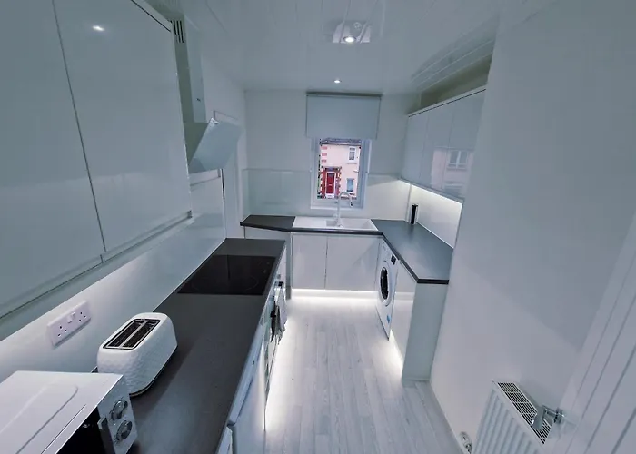 Appartamento Modern 2 Bedroom With Extra Loft Bedroom Glasgow