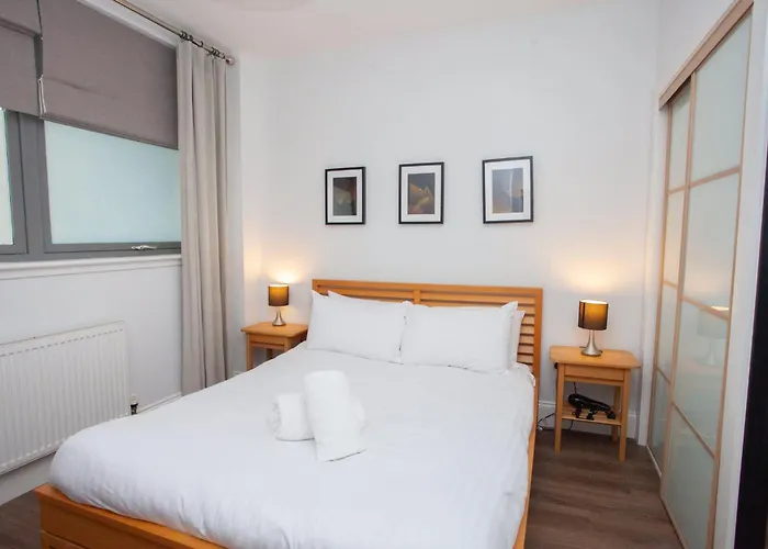 アパート Stylish 3rd Floor Flat In Historic Merchant グラスゴー