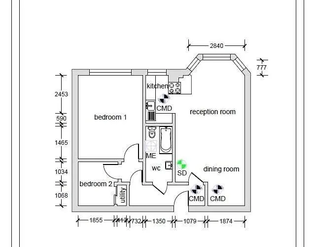 Renovated West End Flat In
