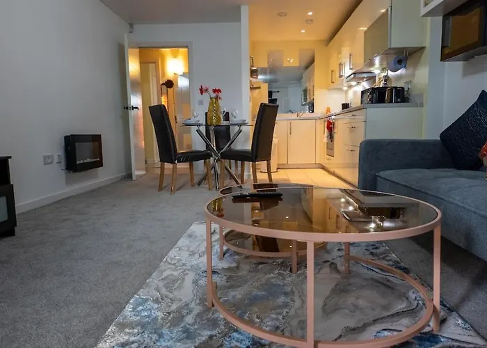 Meadowside Quay 2br Luxurious Апартаменты Глазго