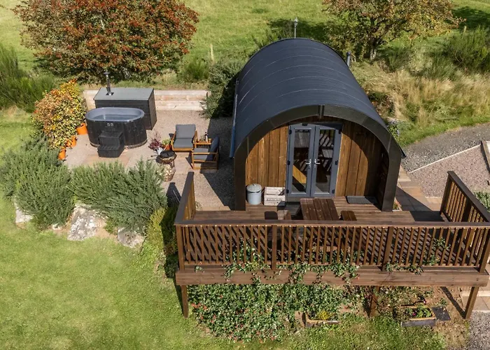 Luxury Glamping Pods - The Heft & The Hirsel Appartamento Glasgow