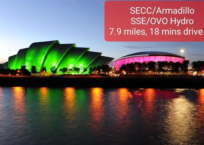 דירה 2-bedroom Away From In Glasgows' East End With Free Parking *