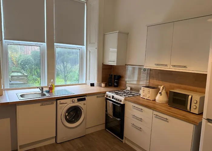 2br Flat West End Near Kelvingrove And Centre Appartamento