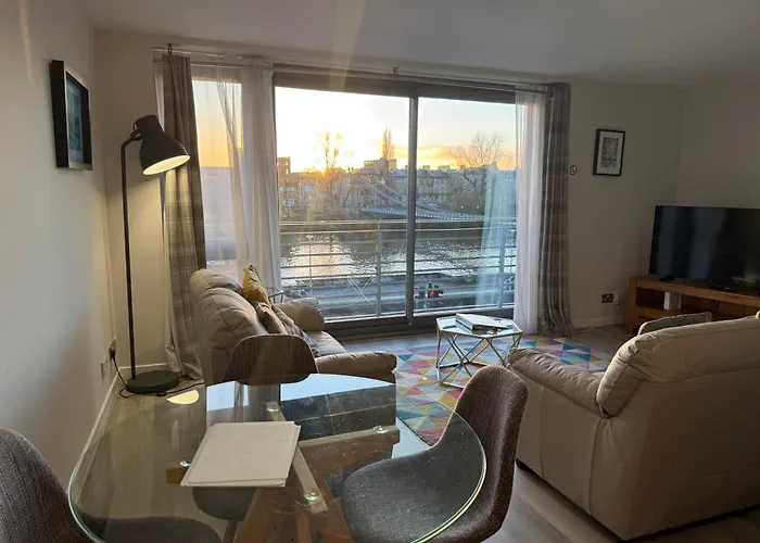 Principal - Clyde Waterfront Lägenhet *