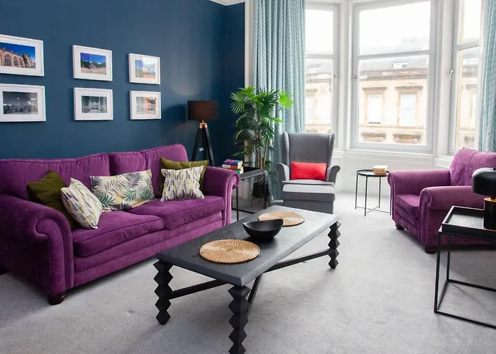 アパート Newly Renovated Flat In Trendy Finnieston *