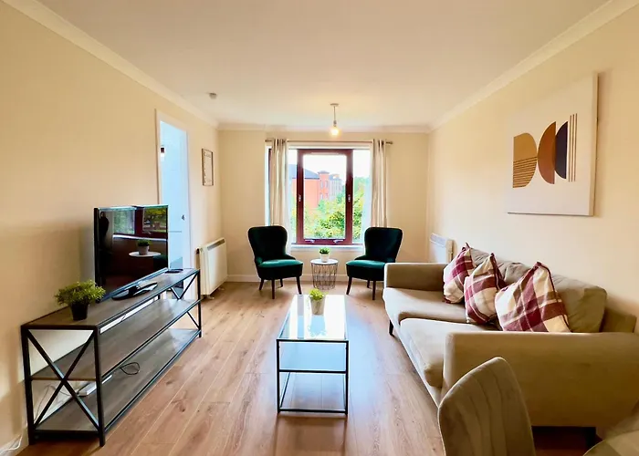 Apartment Garden-view 2br - Free Parking & Wifi *