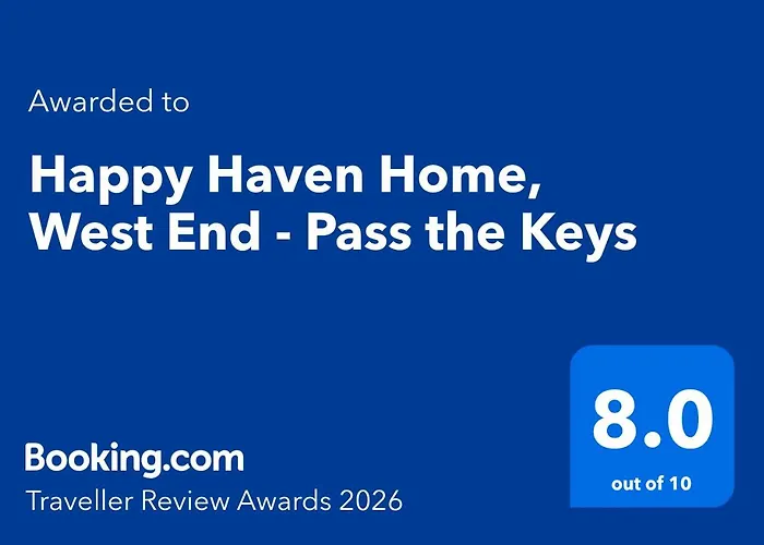 Happy Haven Home, West End - Pass The Keys 格拉斯哥