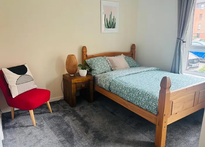 公寓 Modern Ground Floor 2 Bed Secure Parking & Perfect For City- Celticemirates Stadium 格拉斯哥