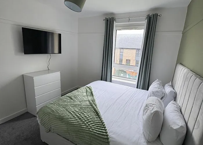 公寓 In Glasgow3br -ziplinks - Sleeps 6 G51 *