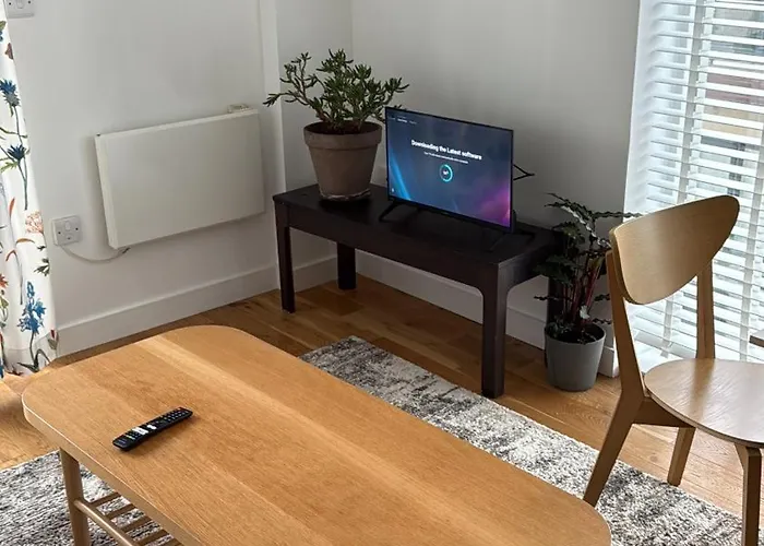 Executive Riverside With Workspace & Fast Wifi Глазго